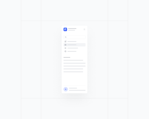 React AI Sidebar Sections and Blocks | Tailgrids UI