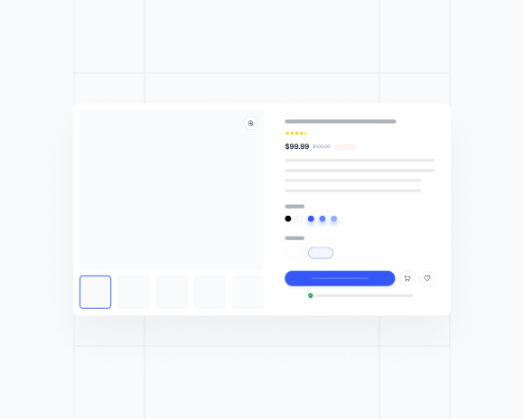 Detailsview React React Product Details Sections and Blocks | Tailgrids UI